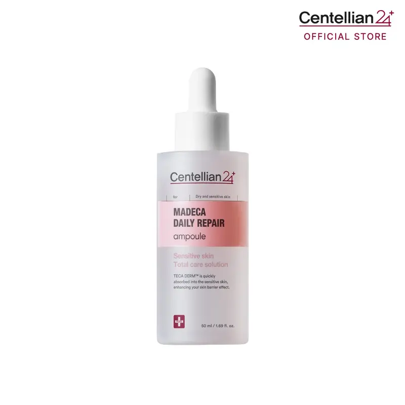 [Centellian24] Madeca Daily Repair Centella Serum - 1.69 fl oz (50ml), 20000ppm TECA DERM, Moisturizing, Barrier & Day-Night Repair, Adult Targeted, 30-Month Shelf Life, Korean Skincare Serum & Essence