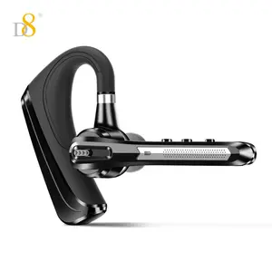 Wireless Headphone, Business Ear-hook Design Wireless Headphone with Microphone, Noise Cancelling Headphone for Trucker Driver Business, Wireless Audio Headphones, High Quality Headphones