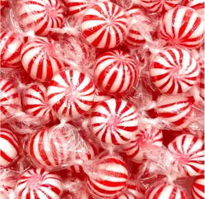 Jumbo MInt Balls |1 Pound Bag - Approx. 45 Count | Peppermint Hard Candy | Individually Wrapped