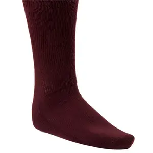 212 MAIN Acrylic Blend Multi-Sports Tube Socks, Maroon, Extra Large Size, Ideal for Baseball & Football Sports Socks, Baseball Sports Socks