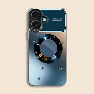 Suitable for [iPhone 16] New high-end water drop magnetic IMD mobile phone case New business simple soft silicone mobile phone case with magnetic function Affordable price Anti-drop and anti-fingerprint 995