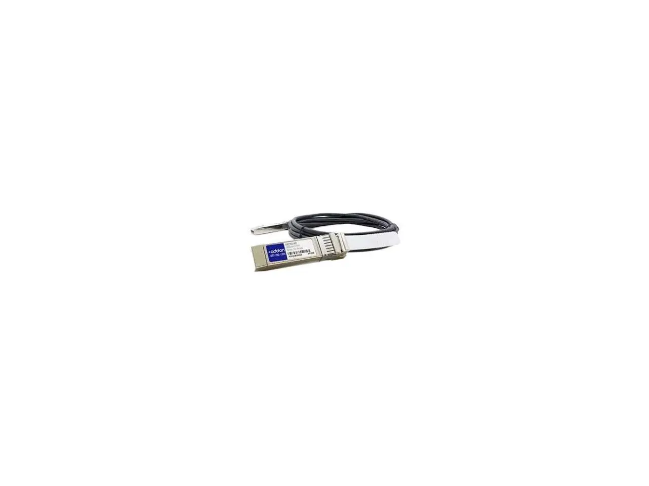 AddOn AXC761-AO 3.28 ft. Cat Twinaxial Black Network Ethernet Cable