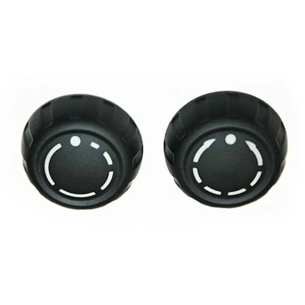 PCM Radio Replacement Knob Set, Pair of Knobs for Porsche 911 997 & Cayman Boxster 987, Part No. 99764220100A05 99764220200A05, Easy Installation, Reliable Performance, Vehicle Environment Compatible, Durable, Heat & UV Resistant, Direct Fit, Part Number