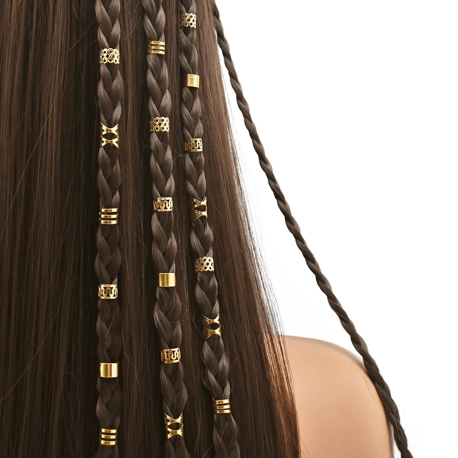 40 Loc hair accessory set Style, perfect for braids, summer decorations, dance events, parties, music festivals, and both men and women