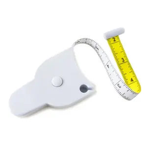 Perfect Body Tape Measure - 80 Inch Automatic Telescopic Tape Measure - Retractable Measuring Tape for Body: Waist, Hip, Bust, Arms, and More (White - 80 inch)