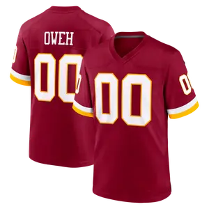 Unisex Football Washington Team Odafe Oweh Hail Raiser Alternate Game Jersey - Burgundy