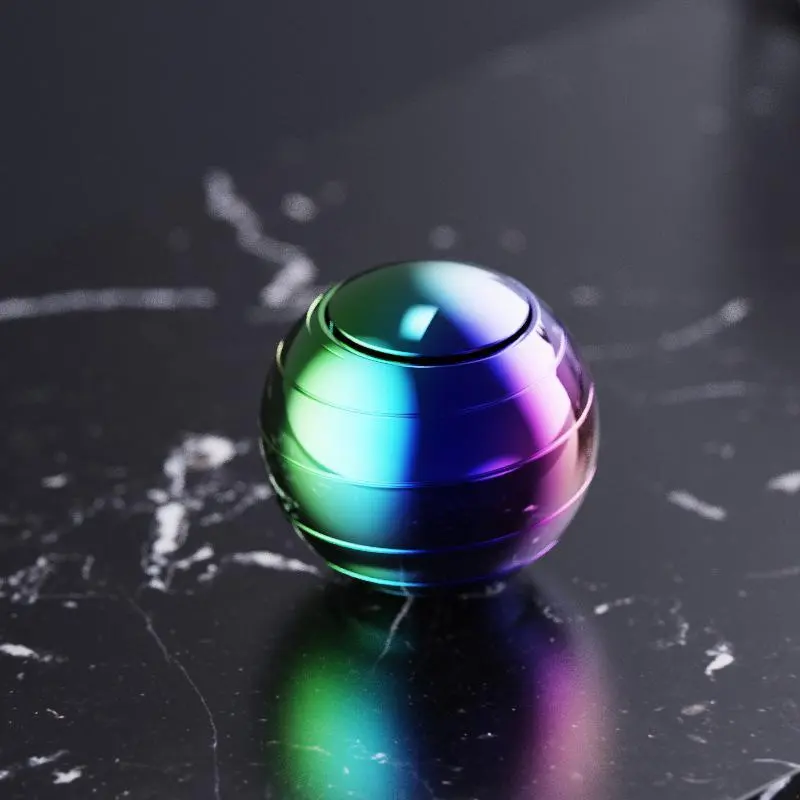 Kinetic Ball Desk Toys, Metal Fidget Spinners for Kids and Adults, Office Desk Toys, Party Favors & Stocking Stuffers