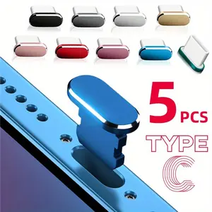 Type-C Dust Plug, USB Charging Port Protector, Charging Port Dust Cover Cap, Protection for Samsung Xiaomi Huawei Universal Phones