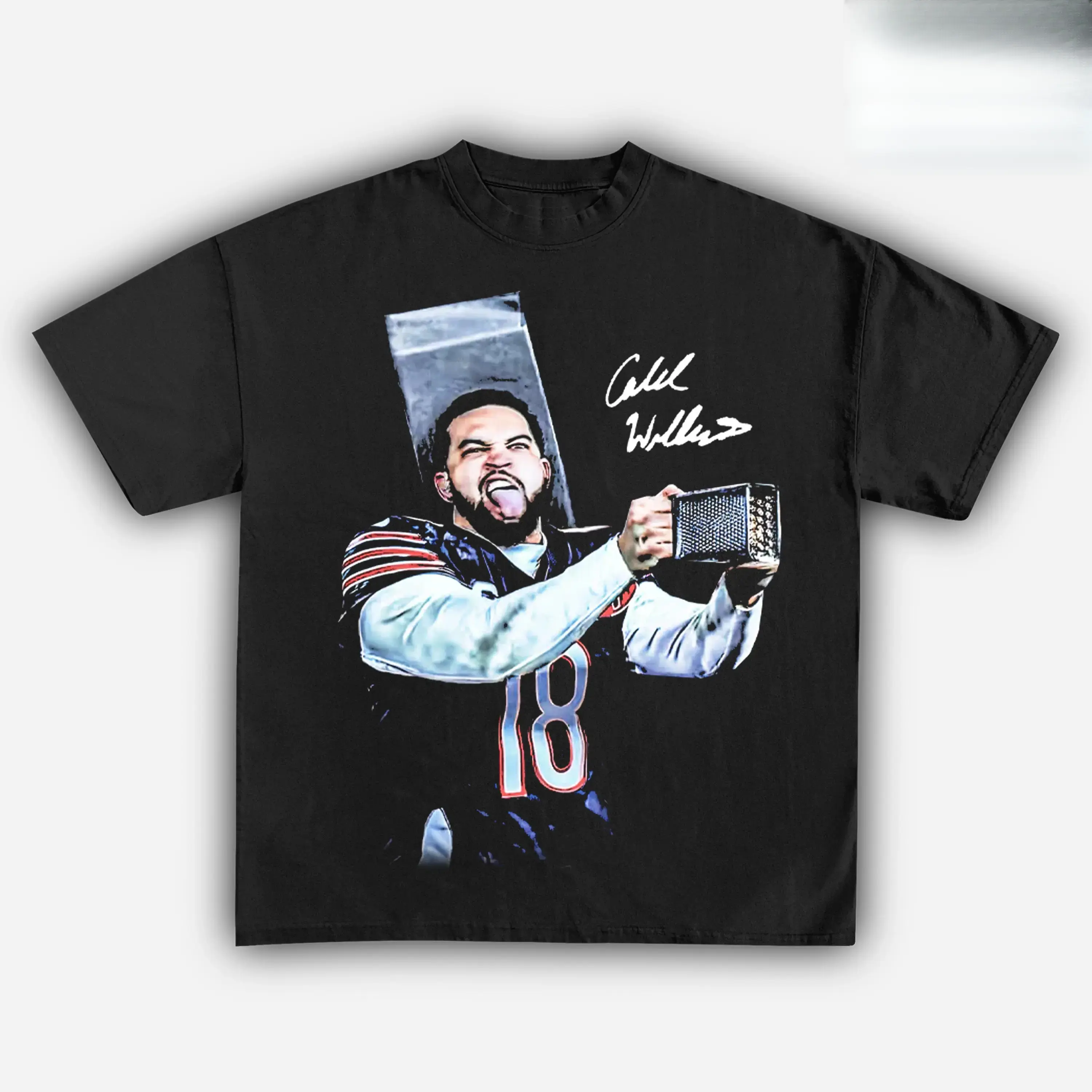 TLXT Adult and Youth CALEB WILLIAMS "CHEESE GRATER" Tee, Caleb Williams T-shirt, Chicago Football, Graphic Tees, Sport Shirt, Unisex Y2K , Streetwear