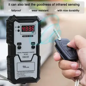 Remote Control Key Frequency Detector Tester, 100MHz to 1GHz, for Accurate Detection of Car Keys, Electric Door Controllers, Garage Door Infrared Remote Control Keychain Testing Device
