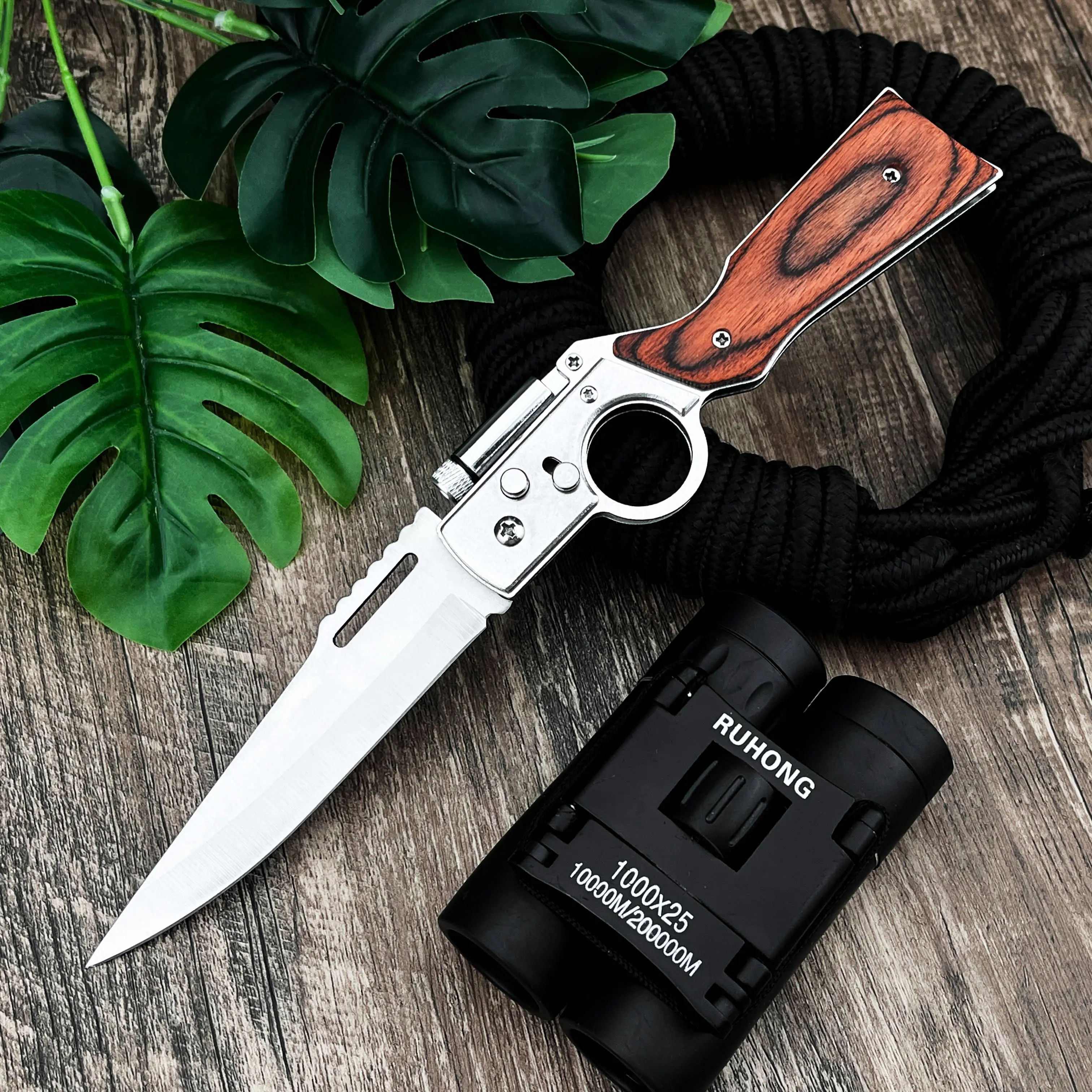 EDC Pocket Folding Knife, 5C13Mov Stainless Steel,Security Lock,Men's Gift,Suitable for Camping,Fishing,Outdoor Tools