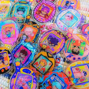 17 Ops (NOT COMBO 17) Hero Eggs Acrylic Keychains