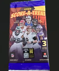 2025 Panini Score-A-Treat Halloween Football (1) Pack