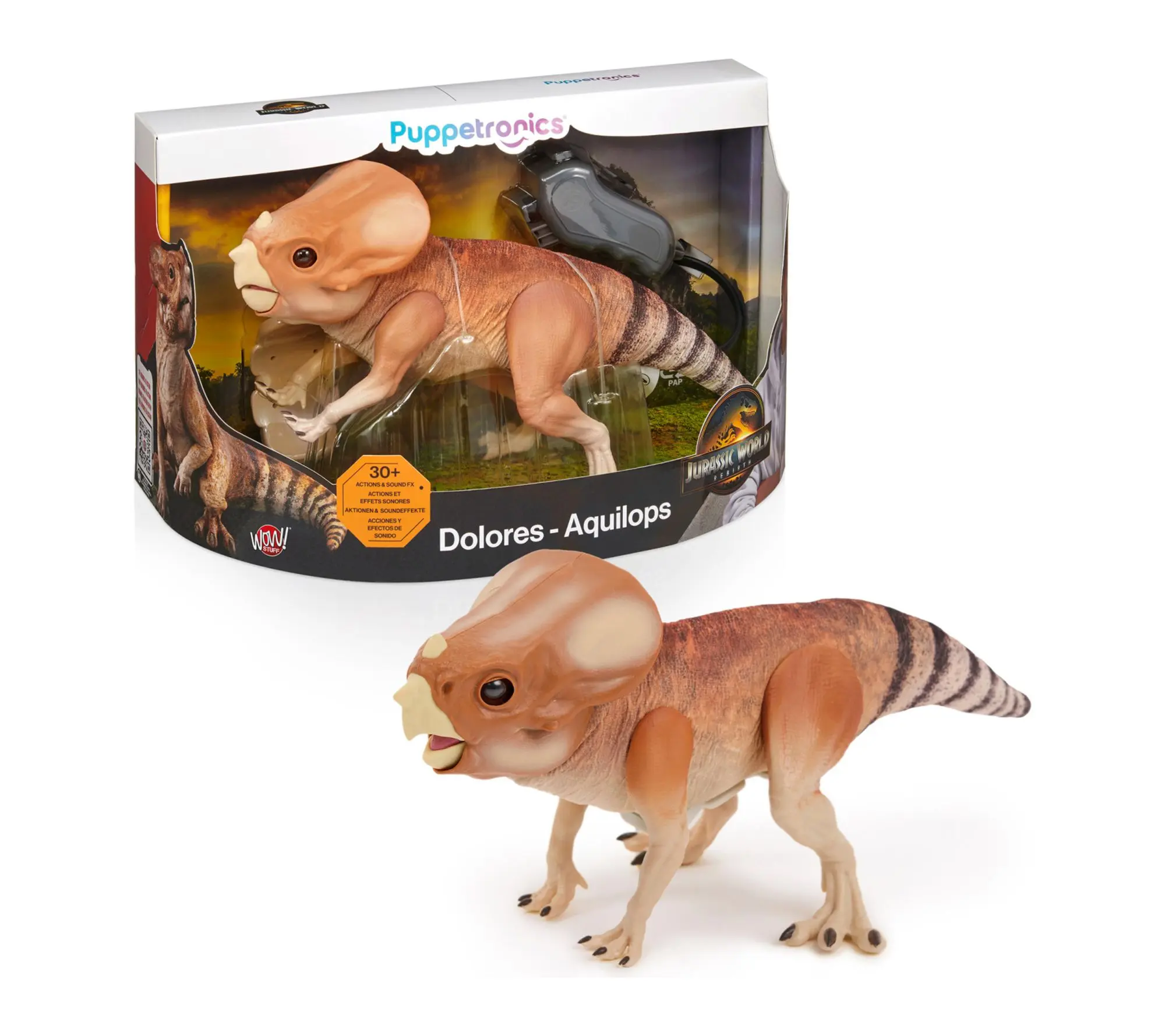 WOW STUFF Jurassic World Dolores Deluxe Puppetronic WOW STUFF Jurassic World Dolores Deluxe Puppetronic