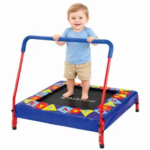 SkyBound 36'' Mini Trampoline, Indoor/Outdoor with High-Quality Springs, Safe for Ages 3–8, Quiet Jumping for Motor Skills & Birthday Gifts