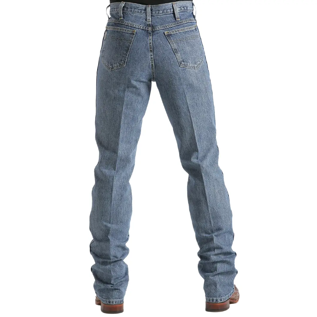Cinch Men's Bronze Label Rigid Medium Stone Tapered Leg Denim Jean MB90532001