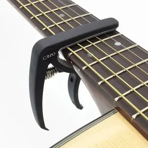 Guitar Capo, 1 Count Quick Change Clamp, Universal Fit Capo, Portable Guitar Accessories, Dual-use Guitar Accessories for Acoustic Electric Bass Guitars Ukulele