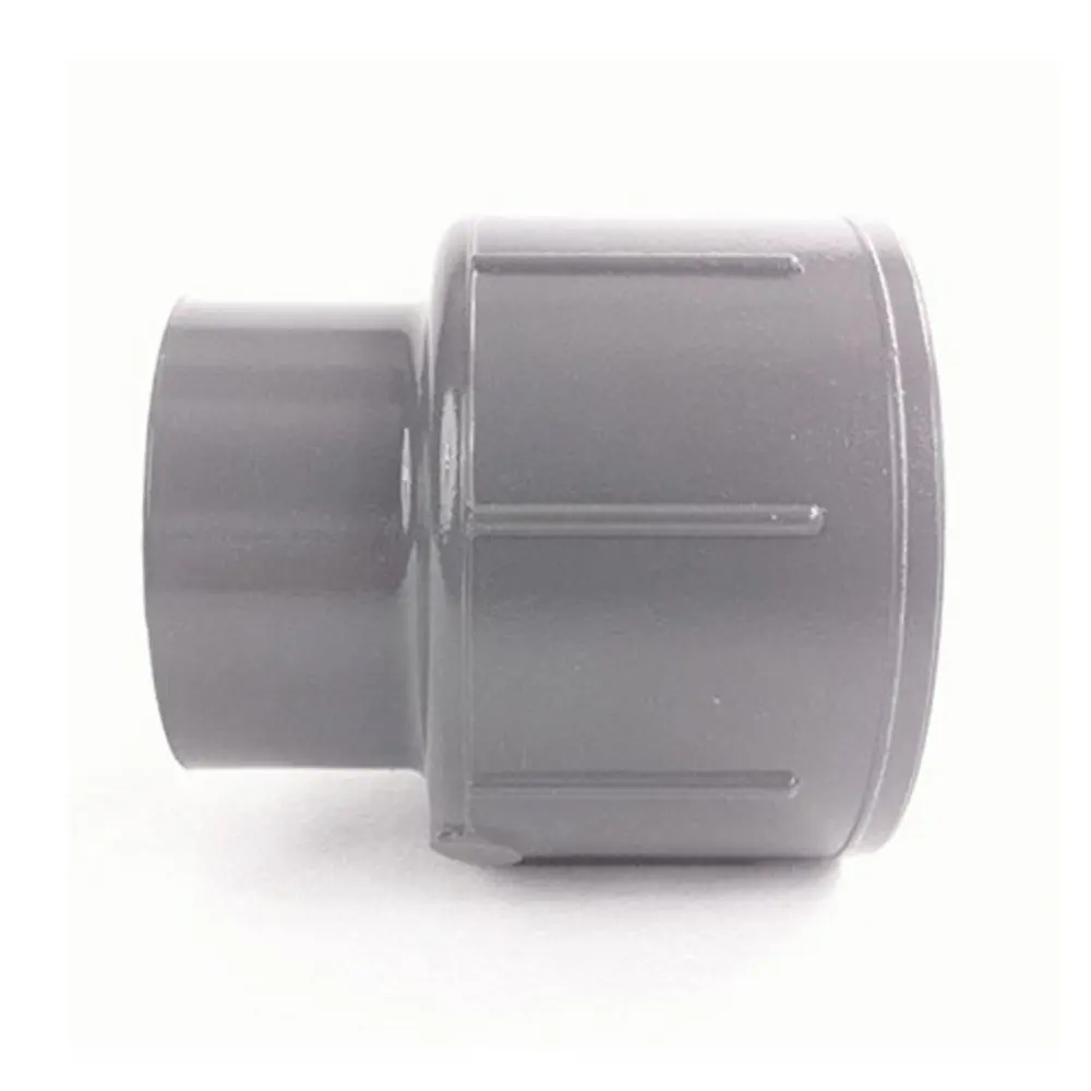 Schedule 80 PVC Reducer Coupling, 3/4 inches x 1/2 inches FPT Threads, for Pipe Work Reduction & Size Change