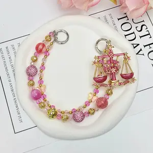 12 Constellation Bagchain, Zodiac Charms, Twelve Constellation Bagchain, birthday jewelry for women, gifts for astrology lovers, lucky zodiac, bag accessories,Summervibes