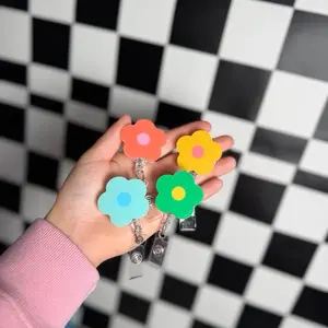 Flower Badge Reel