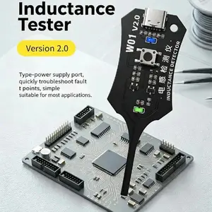 All-New Upgraded Model Type-C Inductance TesterMotherboard Coil Tester Electronic CircuitBoard Inductor Detector for PhoneMotherboard Component RepairElectromagnetic Induction Quick Fault CheckTool fathersdaygift