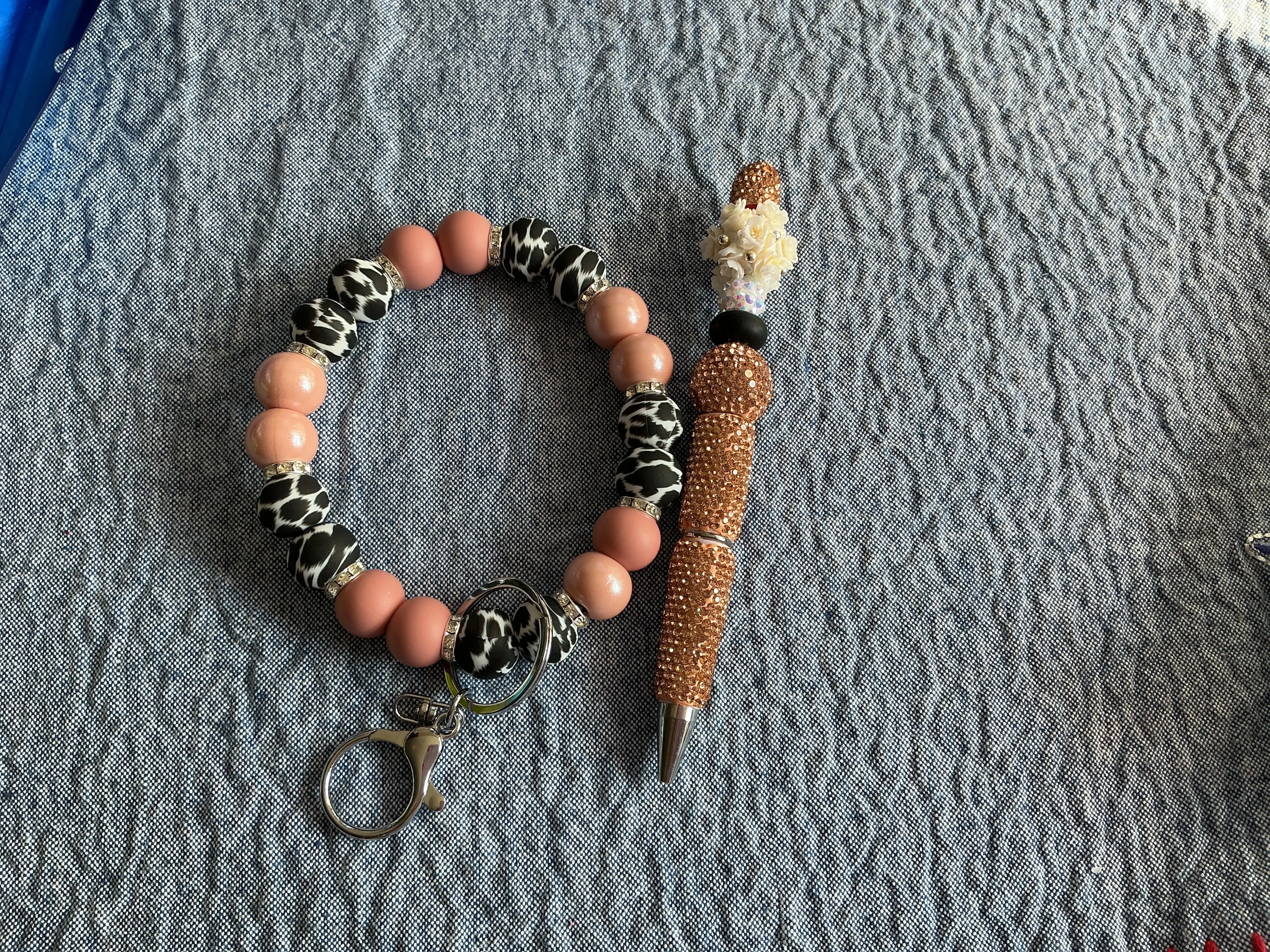 Wristlets keychain and pen