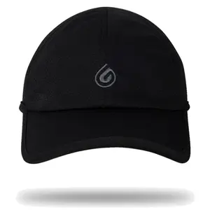The Hat Black 2.0 Adjustable Fit Nylon / Polyester with Tri-Layer Ventilation Technology for All Seasons and Comfort Premium Headwear Handcrafted Cap Soft Lightweight Beanie Summer Snapback