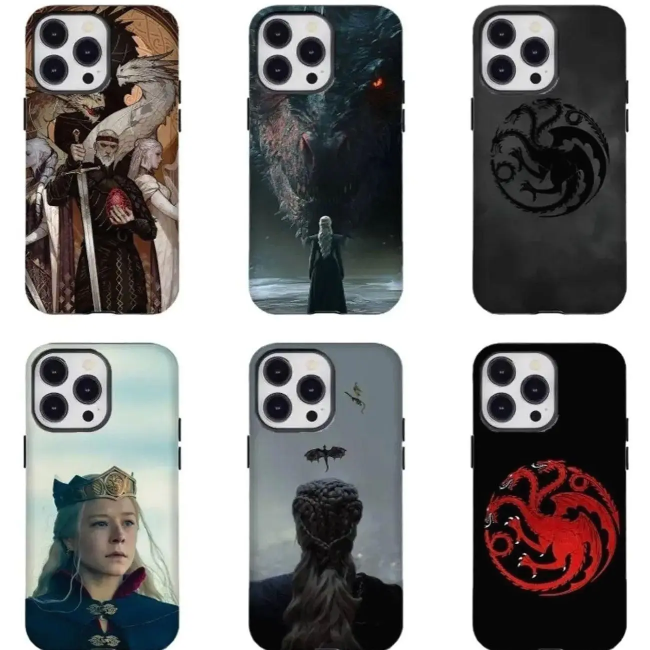 H0use of the Drag0n Phone Case for iPhone 17 16 15 14 | Game of Thrones Rubber Shockproof Cover for Samsung S25 S24 - Unique Design