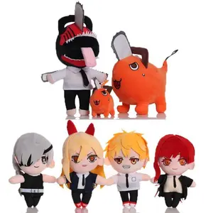 Chainsaw Man Plush Toy Doll 10-30cm Chain Saw Man Pochita Power Denji Makima Beam Plush Soft Stuffed Toys Birthday Xmas Gifts