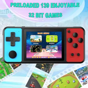 3 inch Handheld Game Console for Kids Adults,Handheld Game console Double Game console Childhood game console Mini double 380 models