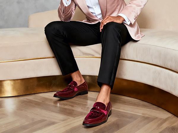 BRUNO MARC Men's Patent Leather Penny Loafers, Classic Plain Slip-On Office Dress Shoes with Removable Insole, Business Casual Gift for Father's Day, Flat