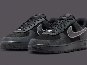Nike Air Force 1 Low '07 Black Dark Smoke Grey IB6842-002 Men’s Shoes NEW
