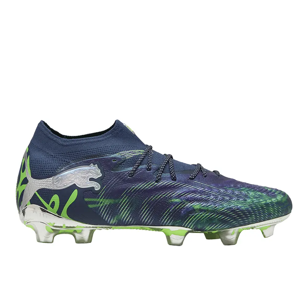 PUMA Mens Future 9 Ultimate Cosmic Art Soccer Cleats - Blue PUMA Mens Future 9 Ultimate Cosmic Art Soccer Cleats - Blue
