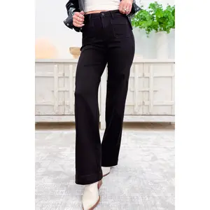 Speechless By Judy Blue - High Rise Straight Jeans