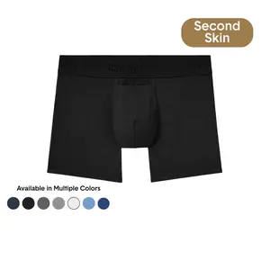 Tommy John Men's Second Skin 6" Trunk & Boxer Briefs | Luxury Soft Modal Fabric, Contour Pouch, Stay-Put Waistband
