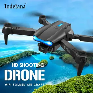 E99 Foldable Camera Drone with Altitude Hold & One-Key Takeoff/Landing, 360° Flips & Headless Mode – Portable RC Quadcopter for Beginners, Indoor & Outdoor Use, Ideal Gift for Him or Her