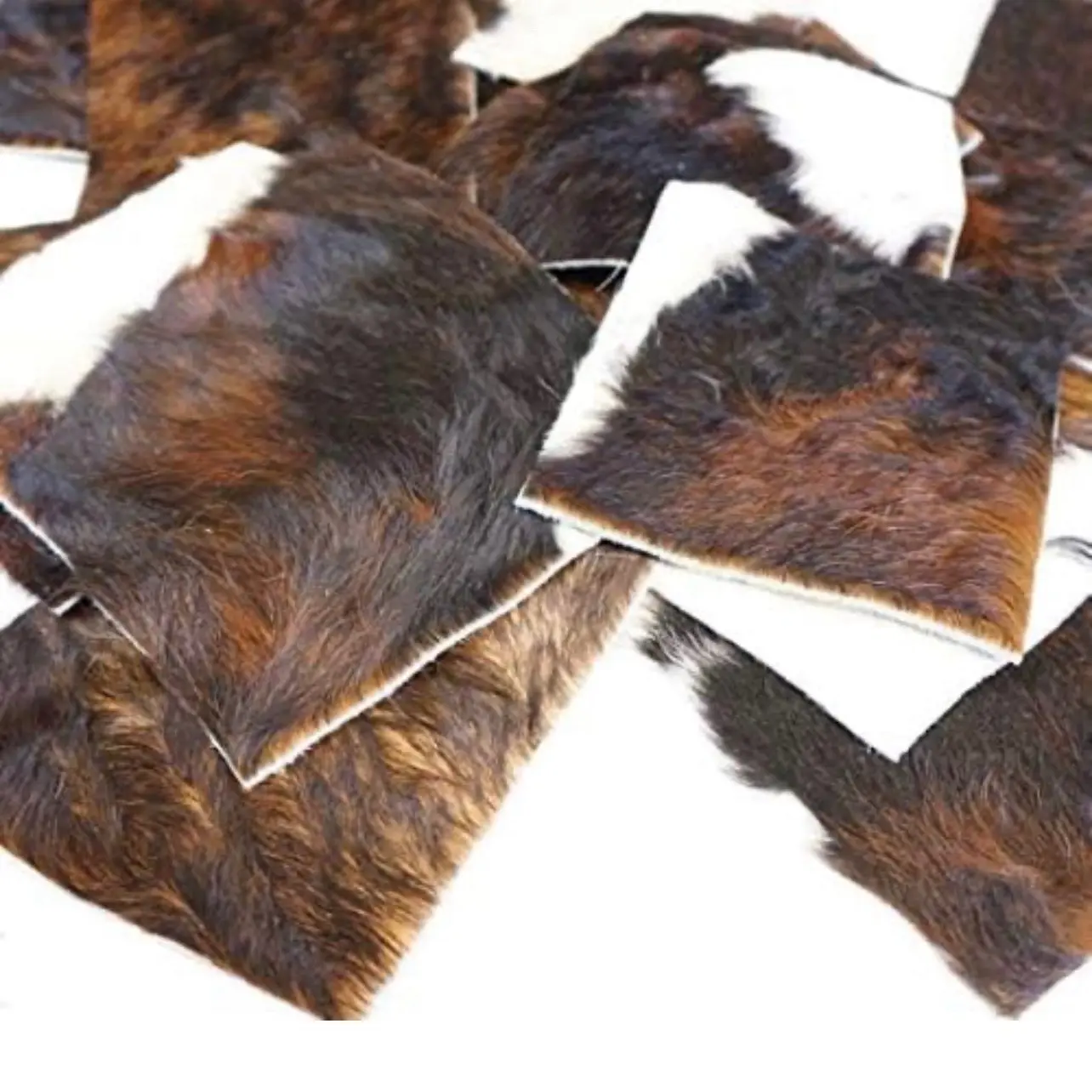 Premium Cowhide scraps pieces real leather for DIY crafts---assorted color 10 pcs size 5x5 in