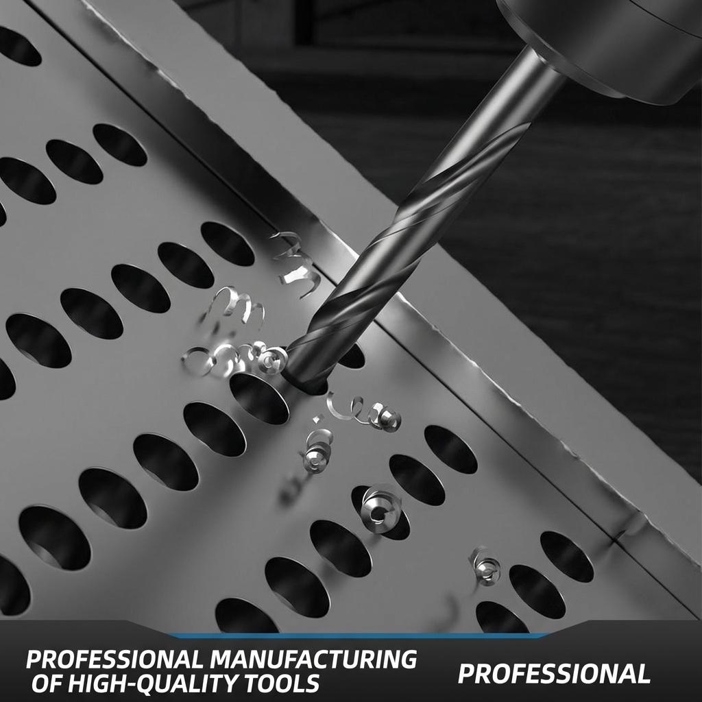 25 PCS Multi-Purpose Drill Bit & Screwdriver Bit Set, S2 Steel Impact Bits + Premium HSS Metal Wood Masonry Drill Bits with Extension Bar, Power Tool Kit for Impact Drill with Storage Case