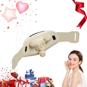 New Abdominal Massager with Heat Therapy, Belly Massage Device, Home Essential, Women's Must-Have, Abdominal Relaxation Tool, Portable Spa