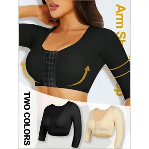 Women Arm Shaper Top Compression Sleeve Improve Posture Breast Lift Up Push Up Bra Shapewear Shaping Tops Body Shaper Underwear Undershirts