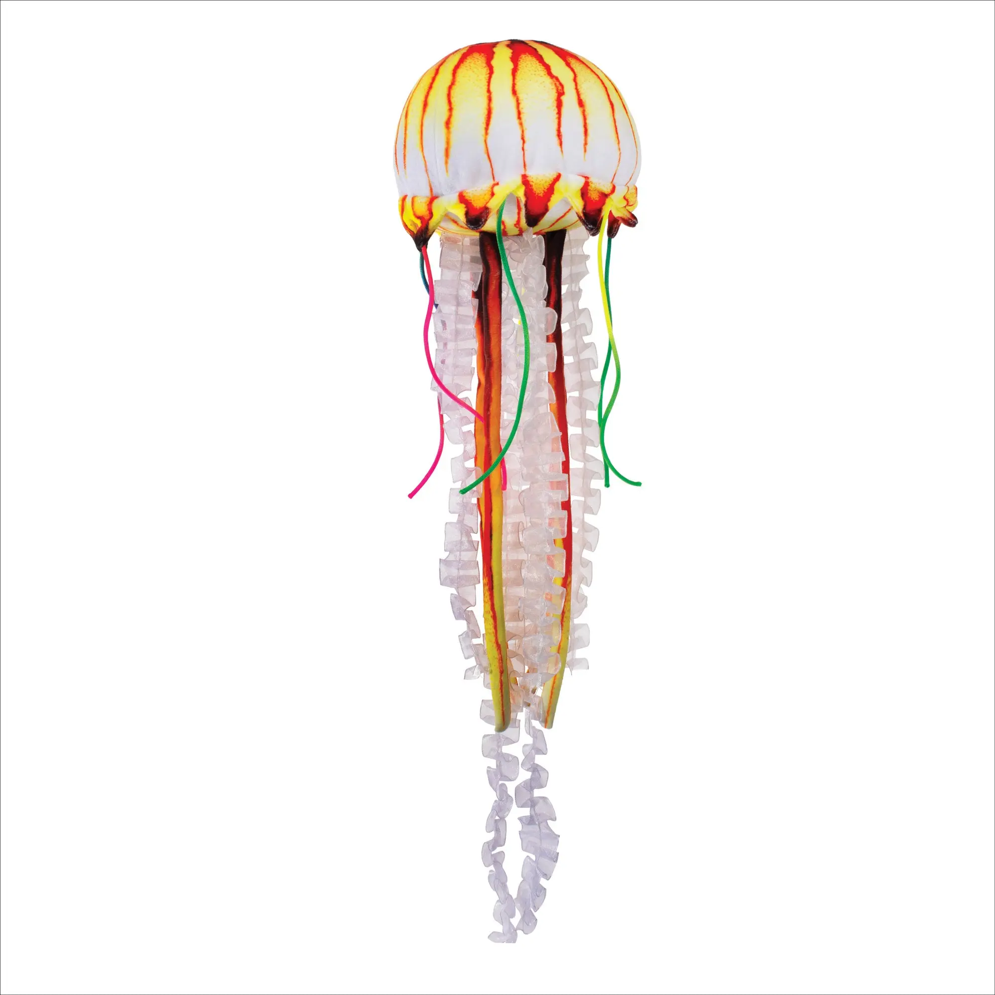 Real Planet™ Yellow Jellyfish Realistic Plush Stuffed Animal