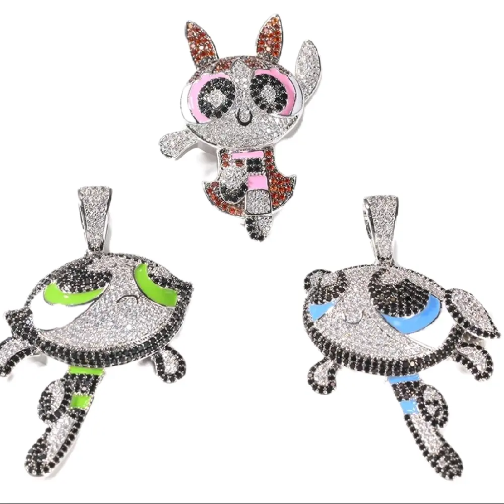 powerpuff necklace