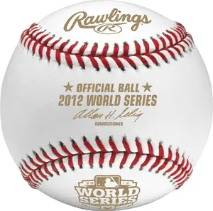 2012 MLB World Series Rawlings Boxed Baseball