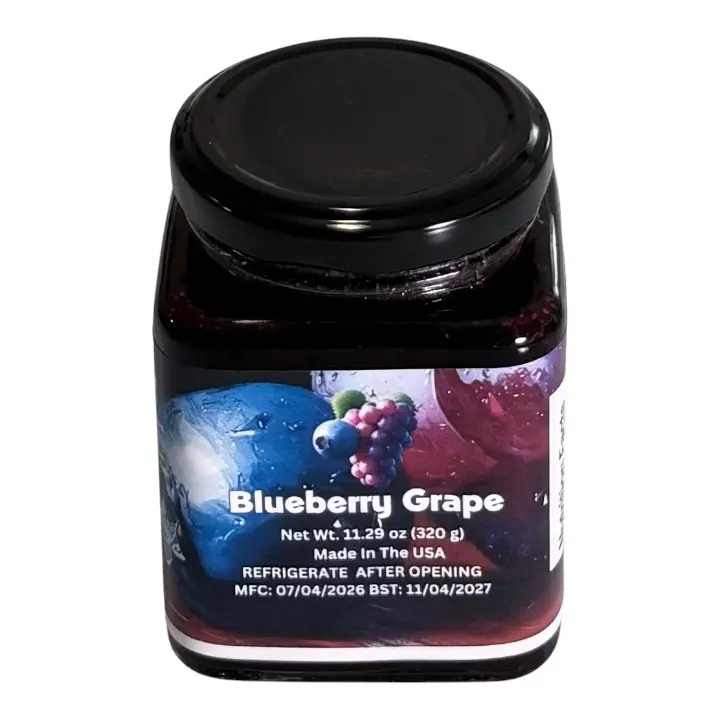 New Look blueberry & Grapes jam Breakfast Flavor Sweet Dip Snacks