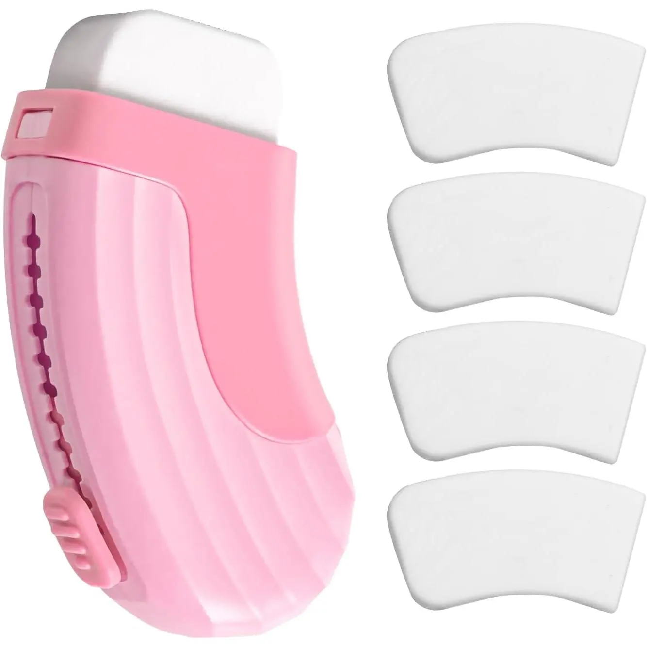 4+1 Pack Rubber Erasers Sliding Retractable Eraser, Large White Erasers for School Office Art Drawing Pencil Eraser for -