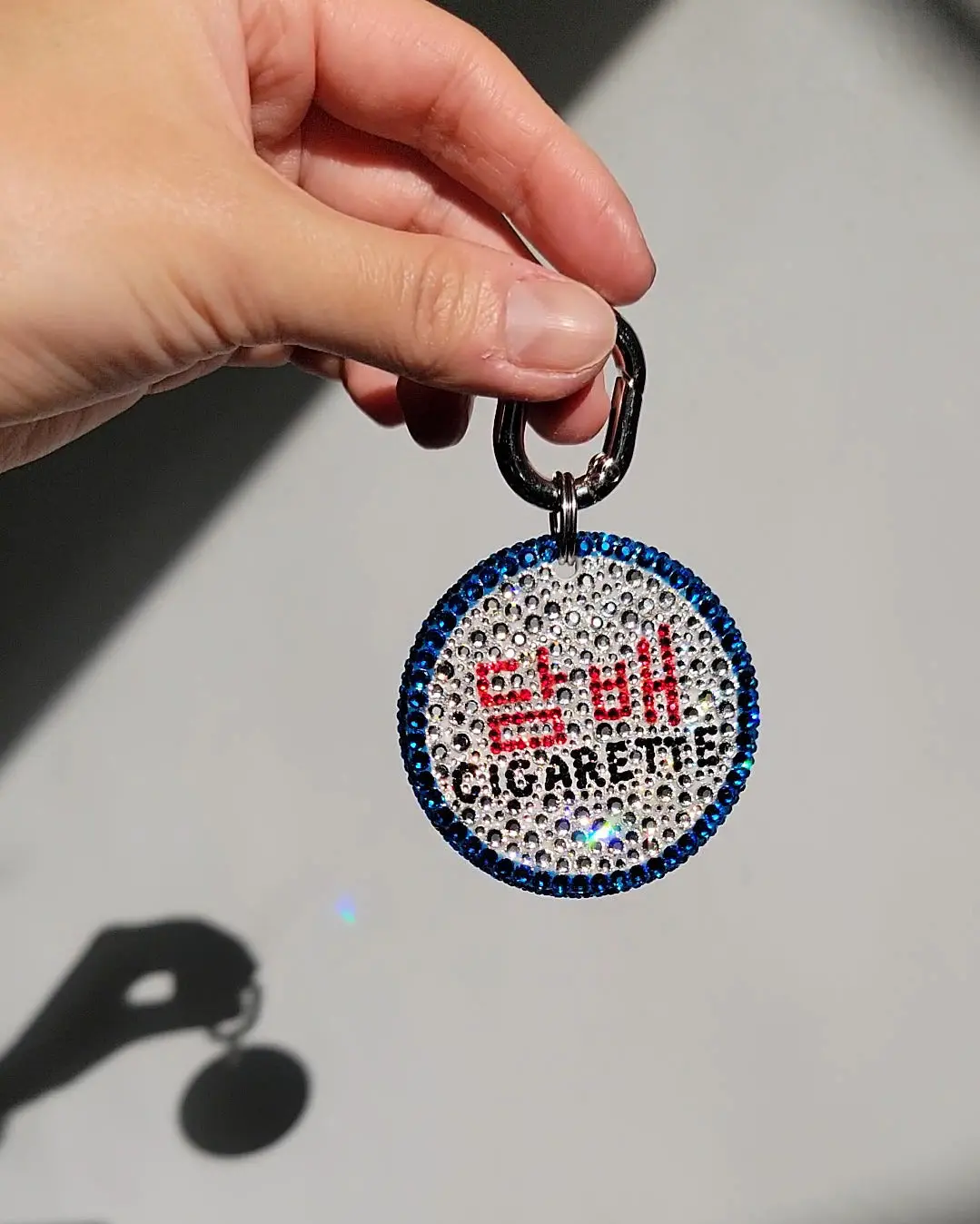 Nightlife Cigarette Sign Bag Charm