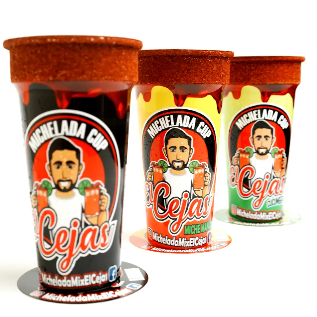 El Cejas Michelada Cups - Pack of 6