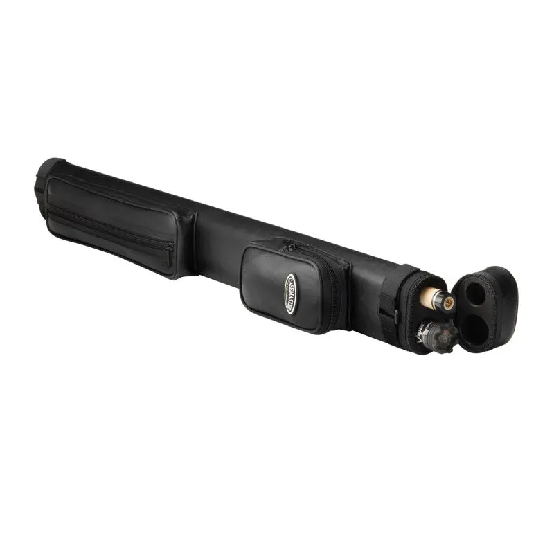 Casemaster Classic Q-Vault Pool Billiards Cue Case - 1-Butt, 1-Shaft, Billiard Accessory for Snooker