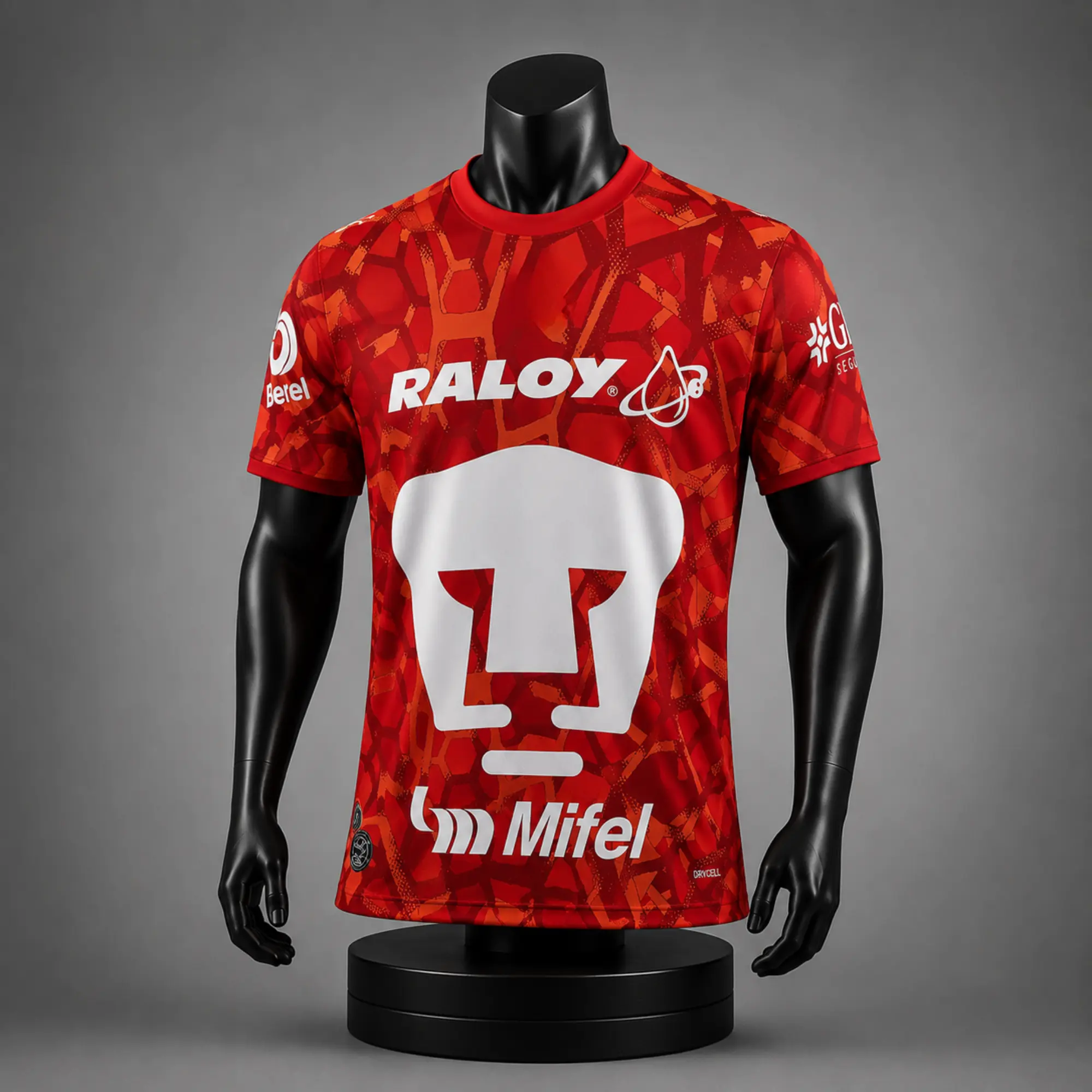 Pumas Unam 2026-27 GK 2 Soccer Jersey - Full Print Logo