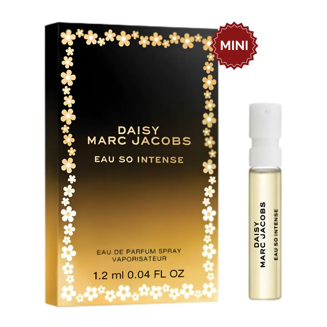 Marc Jacobs Daisy Eau So Intense Eau de Parfum For Women 1.2 ml | Women's Floral Fragrance Travel Size